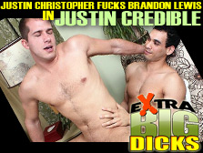 Justin Christopher fucks Brandon Lewis at Extra Big Dicks