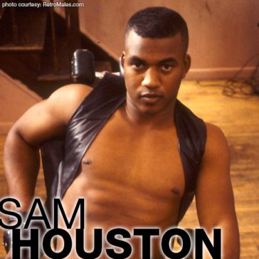 Black Men Porn Stars 1990s - Sam Houston | Hung Black American Gay Porn Star | smutjunkies Gay Porn Star  Male Model Directory