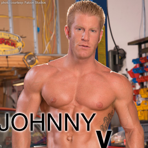 Johnny V Porn Actor - Johnny V | Blond Power Bottom American Gayporn Star