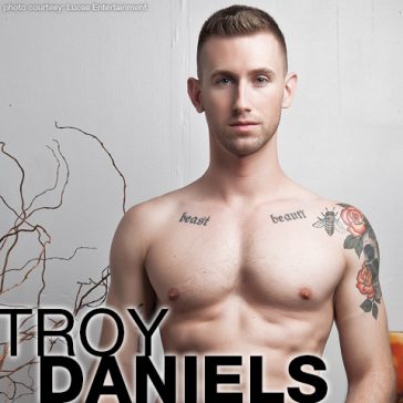 Cut And Uncut Porn - Troy Daniels | Handsome Tattooed Uncut Gay Porn Star ...