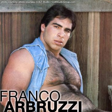 Franco Arbruzzi | Hairy Hunk Colt Studio Model Gay Porn Star | smutjunkies  Gay Porn Star Male Model Directory