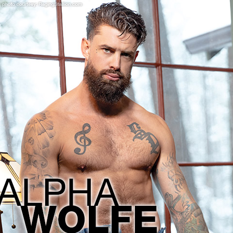 Alpha Male Tops Porn - Alpha Wolfe | Sexy Burly American Escort Gay Porn Star | smutjunkies Gay  Porn Star Male Model Directory